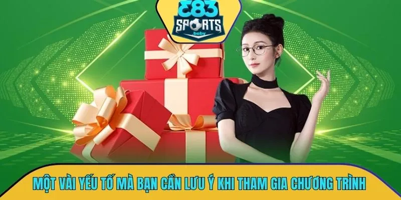 Một vài yếu tố mà bạn cần lưu ý thật kỹ khi tham gia chương trình