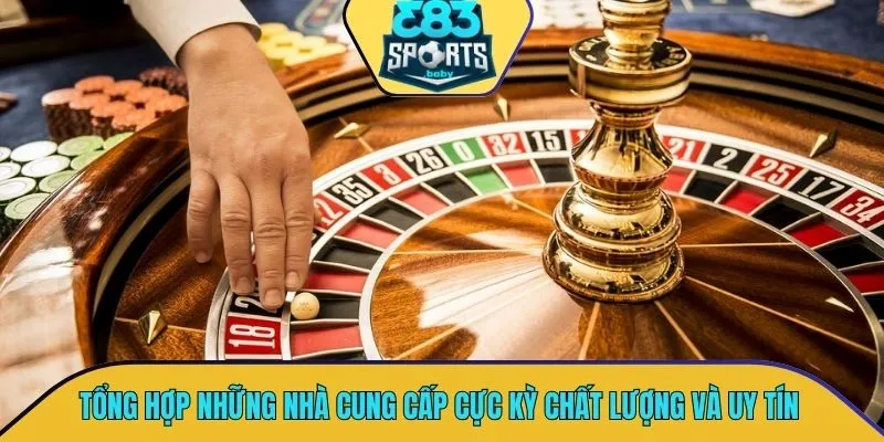 Tổng hợp những nhà cung cấp cực kỳ chất lượng và uy tín