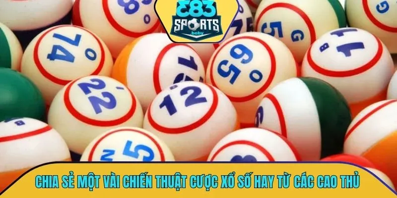Chia sẻ một vài chiến thuật cược xổ số hay từ các cao thủ